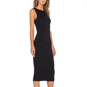 REVOLVE James Perse Open Back Skinny Dress